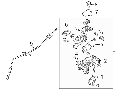 Console for 2019 Hyundai Elantra GT #2