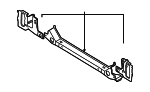 625301E430 - Cooling System: Lower Tie Bar for Nissan Image