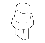 922354M400 - Body: Air Valve for Nissan: Altima, ARIYA, Maxima, Murano, Qashqai, Quest, Rogue, Rogue Sport, Sentra, Versa, Z Image