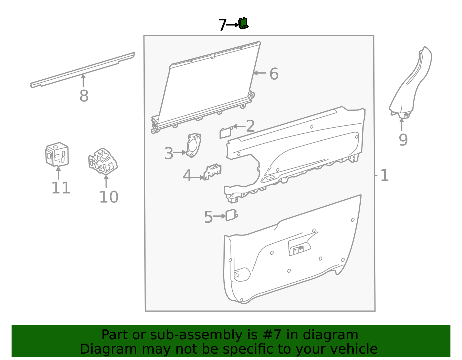 Genuine Official Toyota Sunshade Hook part# 65988-08030 for 2021
