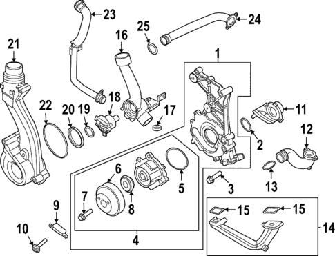 Water Pump for 2025 Porsche 911 #0