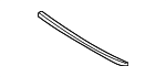 1637930098 - Body: Air Deflector Seal for Mercedes-Benz Image