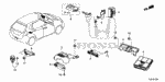 72147T5AA01 - : Fob Assembly, Entry Key for Honda Image