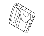 HS7Z5466601PB - : Seat Back Cover for Ford: Fusion, Police Responder Hybrid, SSV Plug-In Hybrid Image