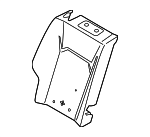 DS7Z5466800E - Body: Seat Back Pad for Ford: Fusion, Police Responder Hybrid, SSV Plug-In Hybrid Image