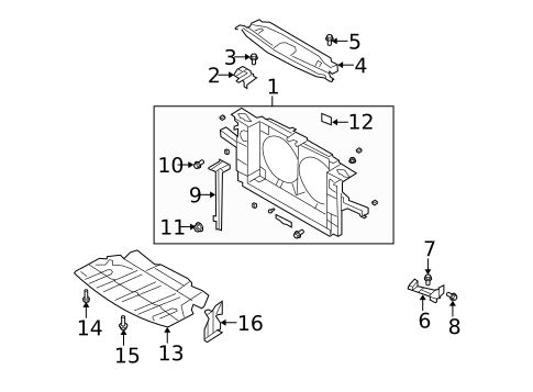 Splash Shields for 2008 INFINITI G35 #0