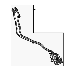 97061136945 - Body: Drive Motor Battery Pack Charging Port Assembly for Porsche: Panamera Image