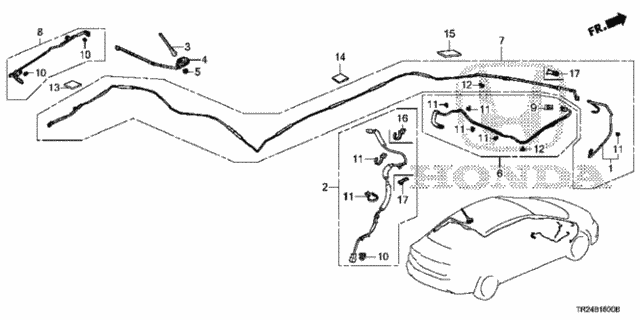Antenna (1) for 2012 Honda Civic #0
