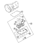68261578AA - Transmission: Oil Pan Gasket for Mopar Image
