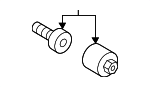 4F0698139B803 - Tire &amp; Wheel: Wheel Lug Bolt for Audi Image