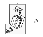 8730186Z10 - : Seat Back Assembly for Suzuki Image