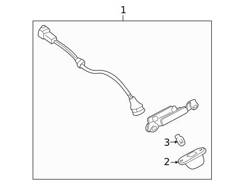 License Lamps for 1994 Subaru Impreza #0