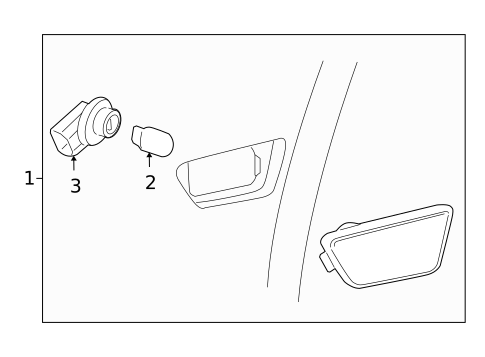 Side Marker Lamps for 2014 Chevrolet Cruze #0