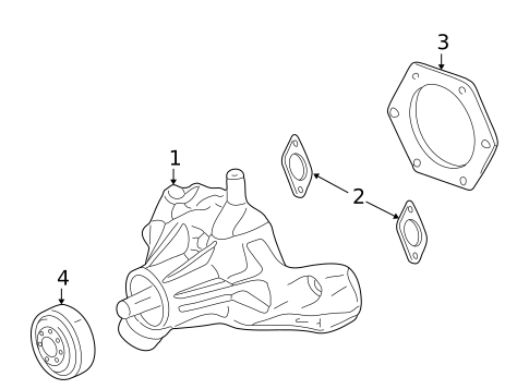 Water Pump for 2009 GMC Sierra 1500 #0
