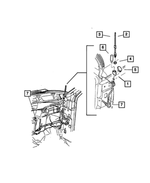 4685574 - Instrument Panel and Radios and Consoles: Antenna Mast for Mopar Image