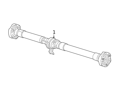 Drive Shaft for 2022 Chevrolet Camaro #0