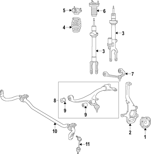 Front Suspension for 2020 Mercedes-Benz G63 AMG #0