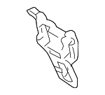 6841693 - Body: Crash Pad for Volvo: S40, V50 Image