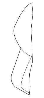 30615652 - Body: Seat Back Pad for Volvo: S40, V50 Image