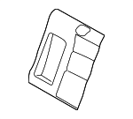 39889134 - Body: Seat Back Cover for Volvo: S40 Image