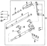 FD0132240B - : Inner Tie Rod for Mazda Image