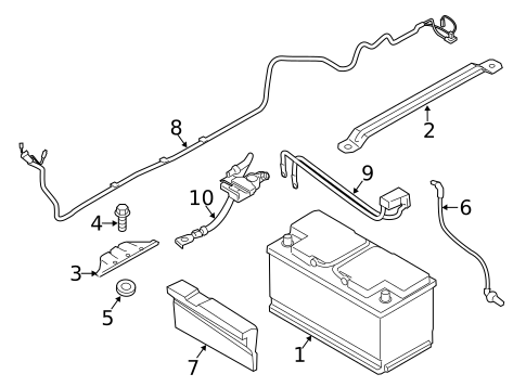 Battery for 2015 BMW 428i xDrive Gran Coupe #0