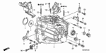 21104PPP000 - Transmission - Manual: PLATE M, OIL GUIDE for Honda Image