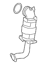 55516915 - Exhaust: Converter &amp; Pipe for Buick: Envision | Cadillac: XT4 Image