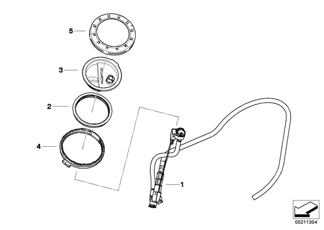 16117724859 - : Sucking Jet Pump With Lines for BMW-Motorrad Image