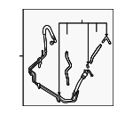497109Z001 - : Power Steering Pressure Hose for Nissan: Frontier Image