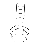 994640620 - Body: Blind Spot Radar Bolt for Mazda: 5, 6, CX-5, CX-7, CX-9 Image