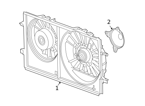 Cooling Fan for 2007 Chevrolet Malibu #0