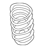MR333701 - Suspension: Spring for Mitsubishi Image