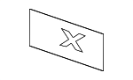 4805554AC - Body: Nameplate for Mopar Image