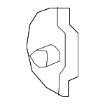 904545SK0B - Body: Support Cylinder Bracket for Nissan: LEAF Image