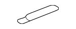 99654354301 - Body: Quarter Panel Glass Spacer for Porsche Image