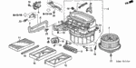 79191SZ3A01 - Electrical/Exhaust/Heater/Fuel: NUT, HOLDER for Honda Image