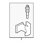41009805931 - Body: Lower Hinge for Mini Image