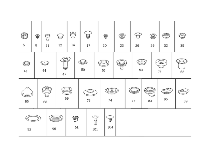 1109870039 - Shell, Grommet: Stop Plug for Mercedes-Benz: 180C, 190, 190C, 190D, 190DC, 190E, 200, 200D, 220, 220b, 220D, 220Sb, 230, 230SL, 240D, 250C, 250S, 250SE, 250SL, 280, 280C, 280CE, 280S, 280SE, 280SEL, 280SL, 300CE, 300D, 300E, 300SD, 300SE, 300SEL, 300SL, 300TD, 300TE, 350SD, 350SL, 380SE, 380SEC, 380SEL, 380SL, 380SLC, 400SE, 400SEL, 450SE, 450SEL, 450SL, 450SLC, 500SEC, 500SEL, 500SL, 560SEC, 560SEL, 560SL, 600, 600SEL, 600SL, AMG GT 43, AMG GT 53, AMG GT 63, AMG GT 63 S, AMG GT 63 S E Performance, AMG GT Black Series, AMG GT S, C220, C230, C250, C280, C300, C32 AMG, C320, C350, C43 AMG, C55 AMG, C63 AMG, C63 AMG S, CL500, CL55 AMG, CLK320, CLS450, CLS500, CLS53 AMG, CLS55 AMG, CLS550, CLS63 AMG, E300, E320, E350, E400, E43 AMG, E430, E450, E500, E53 AMG, E55 AMG, E550, E63 AMG S, G550, G63 4x4 Squared AMG, G63 AMG, G65 AMG, GL350, GL450, GL550, GL63 AMG, GLC300, GLC350e, GLC43 AMG, GLC63 AMG, GLC63 AMG S, GLC63 AMG S E Performance, GLE300d, GLE350, GLE400, GLE43 AMG, GLE450 AMG, GLE550e, GLE63 AMG, GLE63 AMG S, GLK250, GLK350, GLS350d, GLS450, GLS550, GLS63 AMG, Maybach S550, Maybach S560, Maybach S600, Maybach S650, ML250, ML350, ML400, ML550, ML63 AMG, S420, S450, S550, S550e, S560, S600, S63 AMG, S65 AMG, SL500, SL55 AMG, SL550, SL600, SL63 AMG, SL65 AMG, SLC300, SLC43 AMG, SLK250, SLK280, SLK300, SLK350, SLK55 AMG Image image