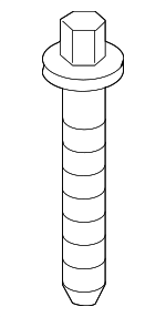 32106773068 - Steering: Gear Assembly Mount Bolt for BMW: 1 Series M, 128i, 135i, 135is, 325i, 325xi, 328i, 328i xDrive, 328xi, 330i, 330xi, 335d, 335i, 335i xDrive, 335is, 335xi, M2, M3, X1 Image