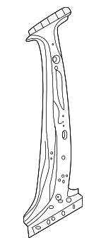 J9C3794 - Body: Center Pillar Reinforced for Jaguar: E-Pace Image