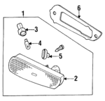 2619060U00 - : Side Marker Lamp for INFINITI: Q45 Image