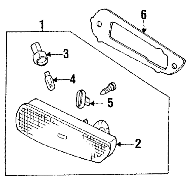 B619560U00 - : Side Marker Lamp for INFINITI: Q45 Image