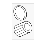 11427953129 - Engine: Filter Element for BMW: 1 Series M, 128i, 135i, 135is, 228i xDrive, 320i xDrive, 325i, 325xi, 328i, 328i GT xDrive, 328i xDrive, 328xi, 330i, 330xi, 335i, 335i GT xDrive, 335i xDrive, 335is, 335xi, 428i xDrive, 428i xDrive Gran Coupe, 435i, 435i Gran Coupe, 435i xDrive, 435i xDrive Gran Coupe, 525i, 525xi, 528i, 528i xDrive, 528xi, 530i, 530xi, 535i, 535i GT, 535i GT xDrive, 535i xDrive, 535xi, 540i, 640i, 640i Gran Coupe, 640i xDrive, 640i xDrive Gran Coupe, 740i, 740Li, 740Li xDrive, ActiveHybrid 3, ActiveHybrid 5, ActiveHybrid 7, M2, M235i, M235i xDrive, M3, M4, X1, X3, X4, X5, X6, Z4 Image