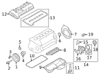 11428637821 - Engine: Oil Filter Housing Gasket for BMW Image