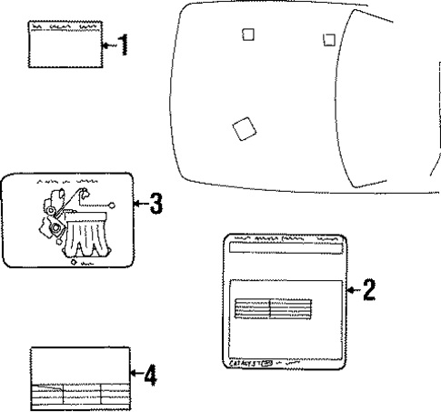 Labels for 1998 Hyundai Sonata #0