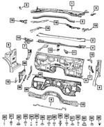 68638354AD - : Dash Panel Close Out, Right for Mopar Image