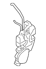 MR313413 - Body: Lock for Mitsubishi Image