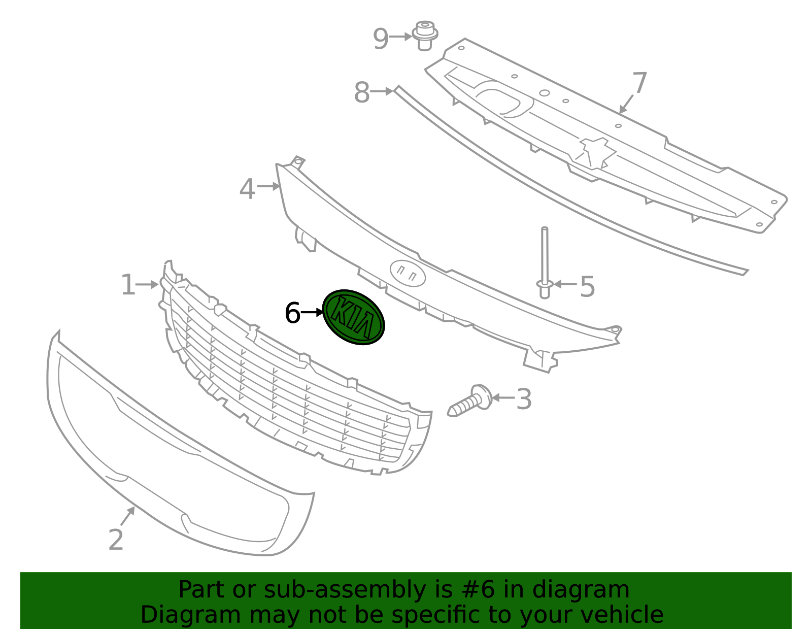 86320-A4000 - Emblem Kia.Parts Store