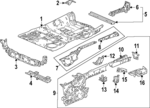 655403W0315ZZ - : Rail Cover for Honda Image